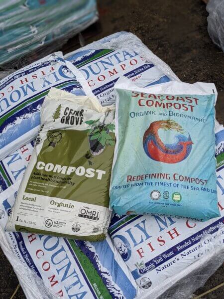 When you can't make your own compost, shop local.